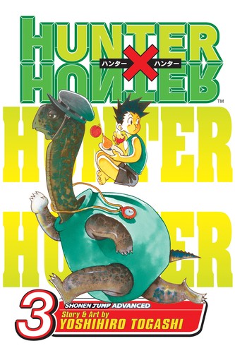 Hunter × Hunter, Volume 3 manga cover
