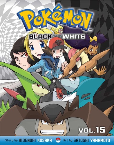 Pokémon Black and White, Vol. 15 manga cover