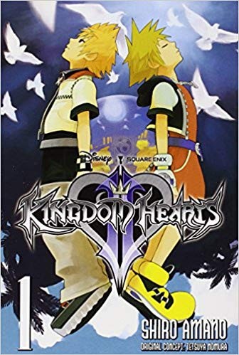 Kingdom Hearts II, vol 1 manga cover