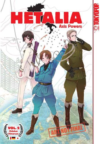Hetalia Axis Powers, Volume 2 manga cover