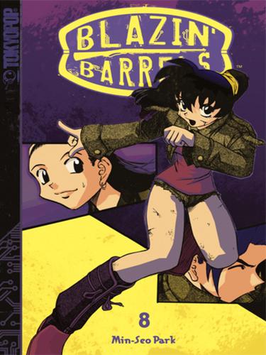 Blazin' Barrels, Volume 8 manga cover