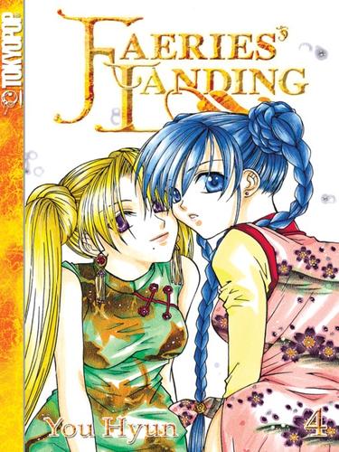 Faeries' Landing, Volume 4 manga cover
