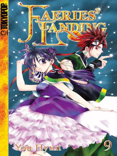 Faeries' Landing, Volume 9 manga cover