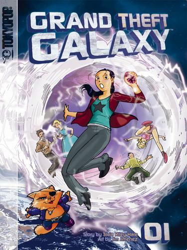 Grand Theft Galaxy, Volume 1 manga cover