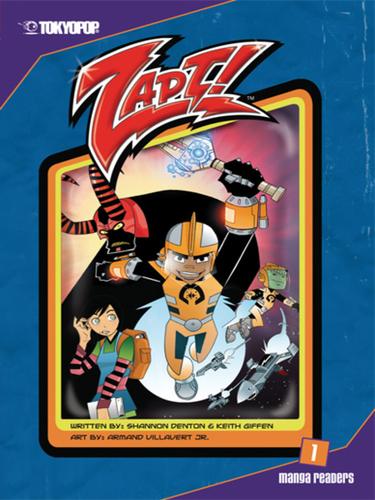 Zapt!, Volume 1 manga cover