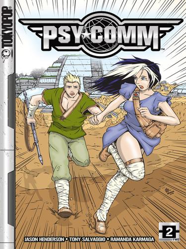PSY-COMM, Volume 2 manga cover