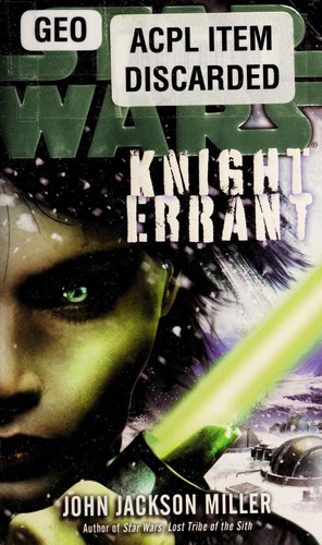 Star Wars - Knight Errant manga cover