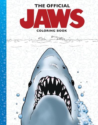 Official Jaws Coloring Book (Media Tie-In) manga cover