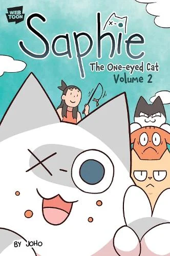 Saphie the One-Eyed Cat Volume 2 manga cover