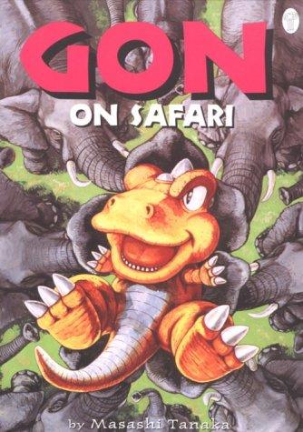 Gon on safari manga cover