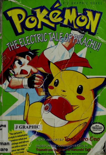 Pokemon Graphic Novel, Volume 1 manga cover
