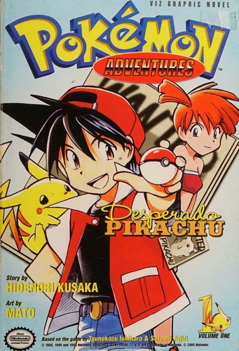 Pokemon Adventures, Volume 1 manga cover