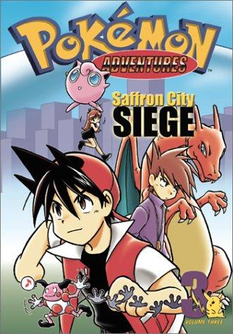 Pokemon Adventures, Volume 3: Saffron City Siege manga cover