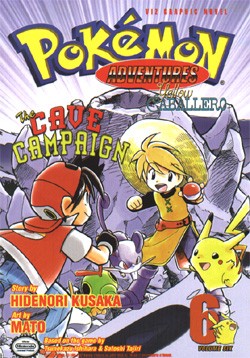 Pokémon Adventures, Volume 6 manga cover
