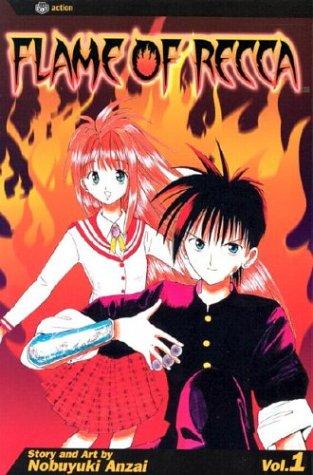 Flame Of Recca, Volume 1 manga cover
