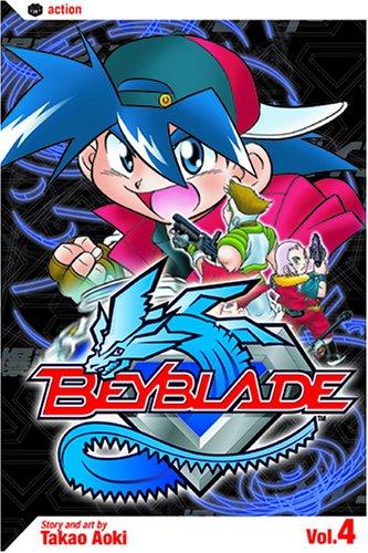Beyblade, Volume 4 (Beyblade) manga cover