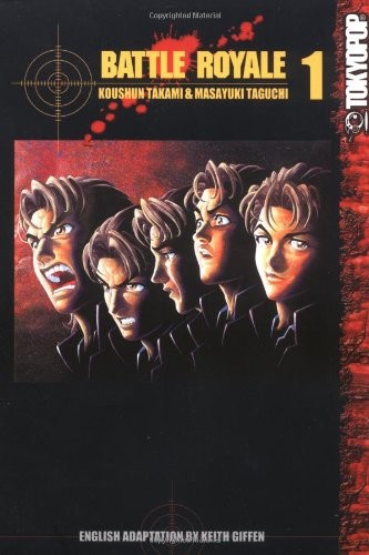 Battle Royale, Vol. 1 manga cover
