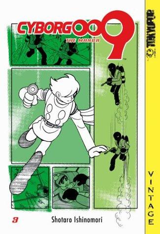 Cyborg 009, Vol. 3 manga cover