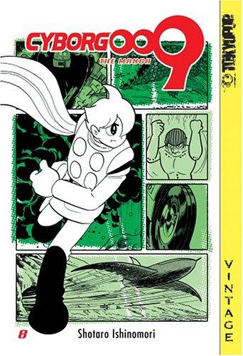 Cyborg 009, Book 8 manga cover