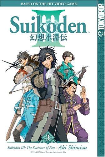 Suikoden III, Vol. 3 manga cover