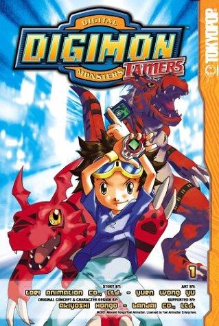 Digimon Tamers manga cover