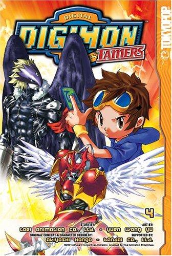 Digimon Tamers, Vol. 4 manga cover