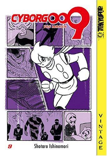 Cyborg 009, Vol. 9 manga cover
