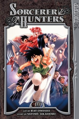 Sorcerer Hunters -- 100% Authentic Format Volume 10 manga cover