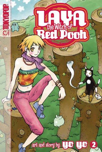 Laya, the Witch of Red Pooh Volume 2 manga cover