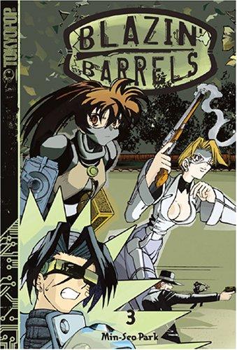 Blazin Barrels 3 manga cover