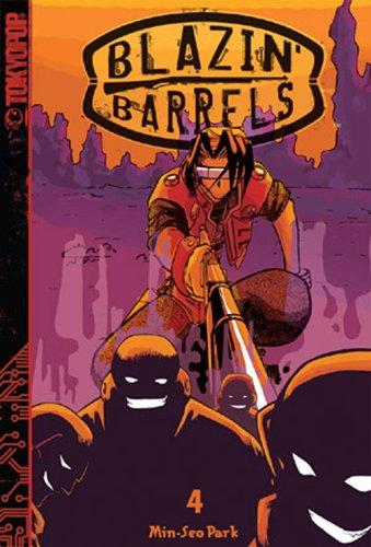 Blazin Barrels 4 manga cover