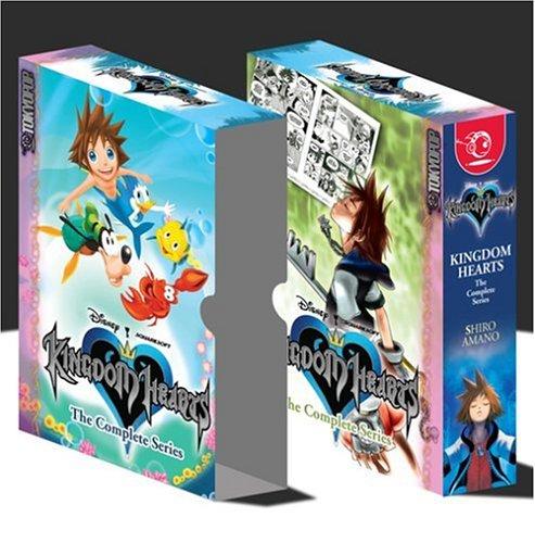 Kingdom Hearts Boxed Set--vols 1-4 manga cover