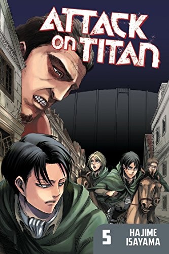 Attack on Titan, Vol. 5 manga cover