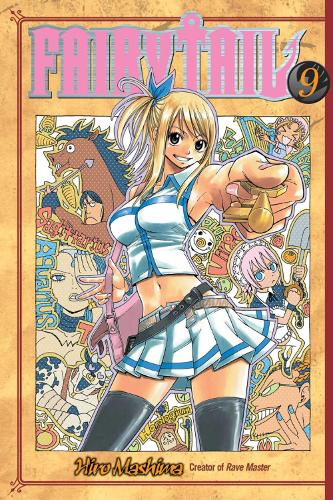 Fairy tail manga cover