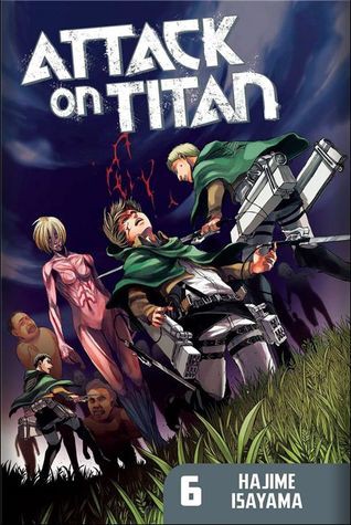 Attack on Titan, Vol. 6 manga cover