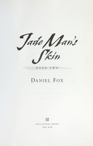 Jade Man's skin manga cover