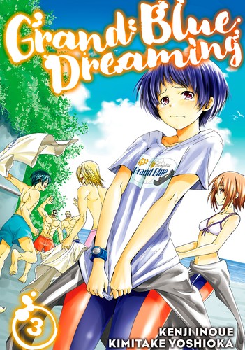 Grand Blue Dreaming 3 manga cover
