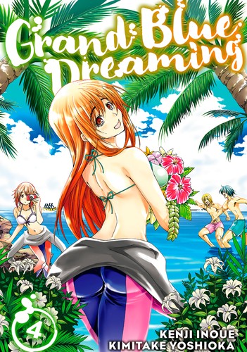 Grand Blue Dreaming 4 manga cover