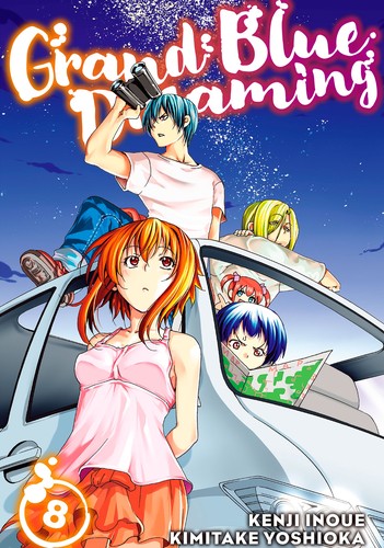 Grand Blue Dreaming 8 manga cover