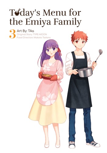 Today’s Menu for the Emiya Family 3 manga cover
