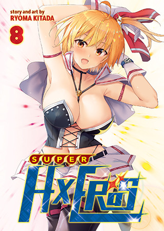SUPER HXEROS Vol. 8 manga cover