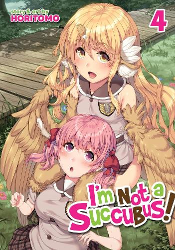 I'm Not a Succubus! Vol. 4 manga cover
