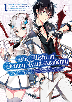 The Misfit of Demon King Academy, Volume 1