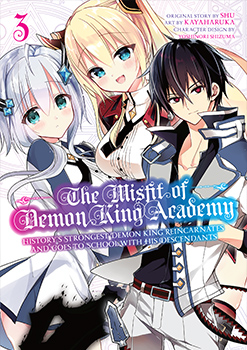 The Misfit of Demon King Academy, Volume 3