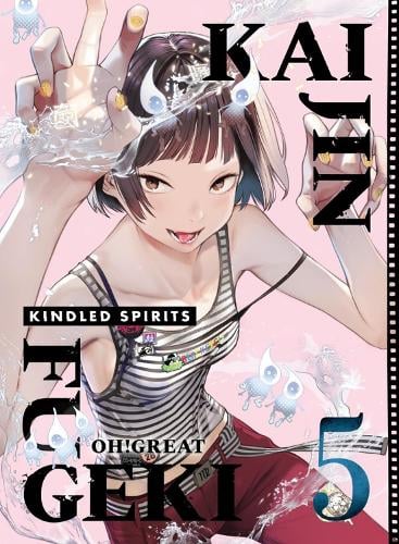 Kaijin Fugeki: Kindled Spirits Volume 5 manga cover