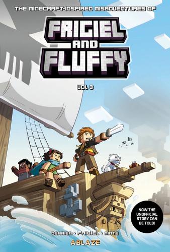 Minecraft Inspired Misadventures of Frigiel & Fluffy HC Volume 03 manga cover