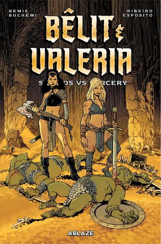 Belit & Valeria Swords vs Sorcery manga cover
