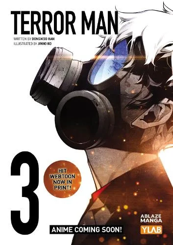 Terror Man Vol 3 manga cover