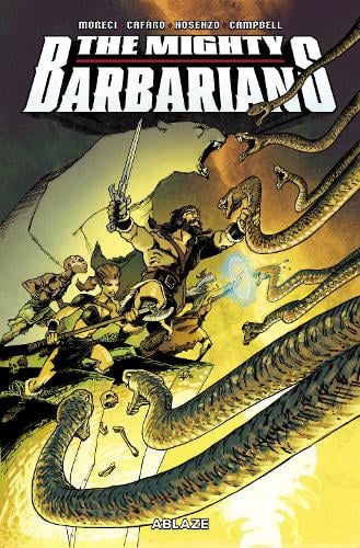 Mighty Barbarians manga cover