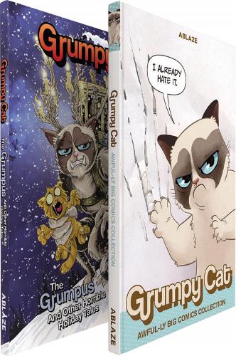 ABLAZE Grumpy Cat Comics Collected Set manga cover
